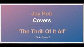 The Thrill Of It All Sam Smith Piano Tutorial