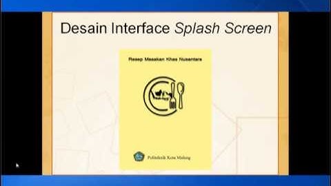 Aplikasi Resep Masakan Khas Nusantara Berbasis Android   Part 1