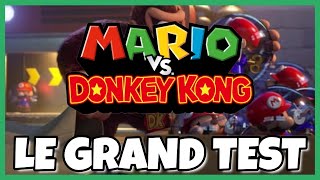 Le retour d'une légende sur Switch - Mario vs Donkey kong, le test !