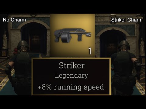 Resident Evil 4 Remake - Striker Charm Speed Comparison