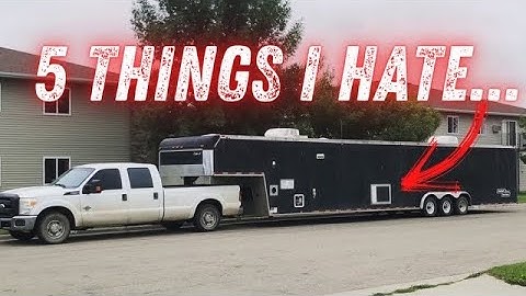 Used 48 ft enclosed trailer for sale