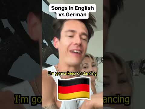 Songs in English vs German