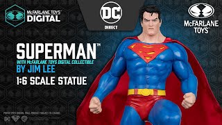 NEW DC Direct™ Superman™ 1:6th Scale Statue by Jim Lee w/Digital | Action Figure Showcase
