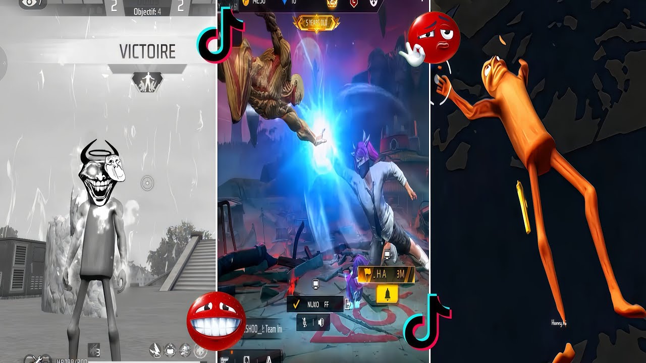 BEST VIDEO FREE FIRE EDITS 🥵💀 TIKTOK TROLL FACE 👾☠️ P.113