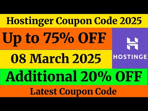 Hostinger Premium Web Hosting Coupon Code