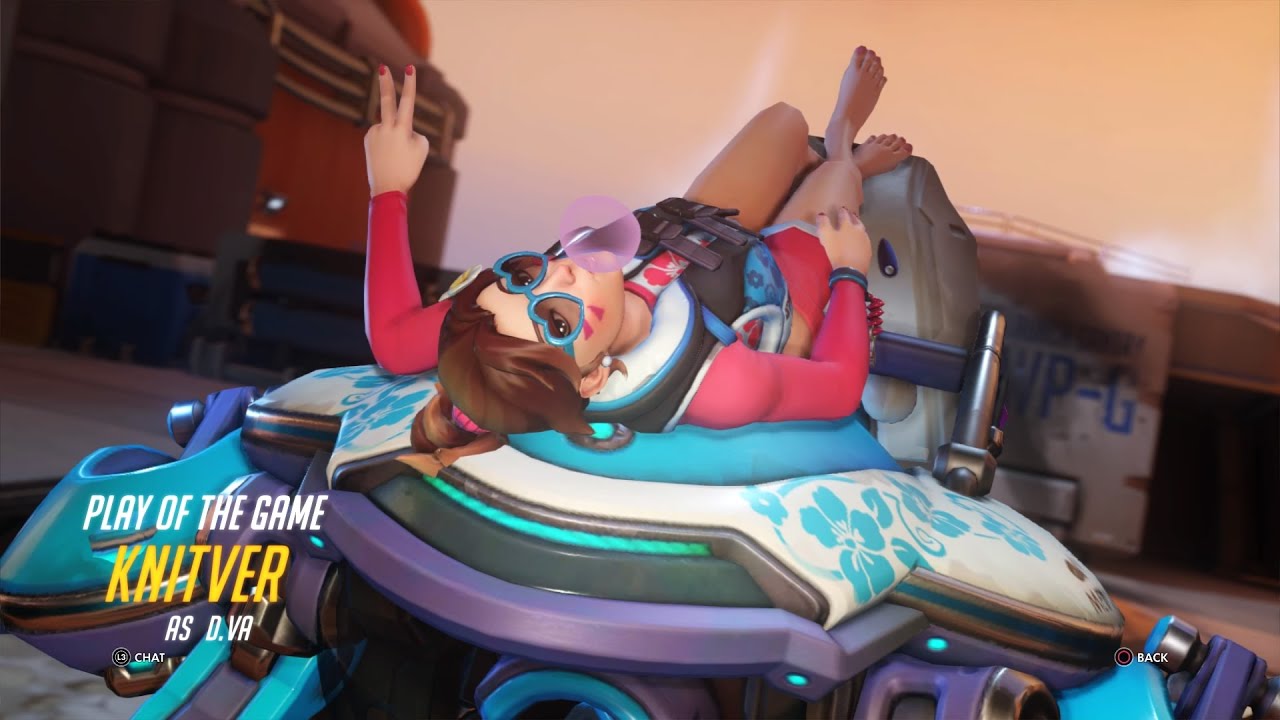 Overwatch - My D.Va Waveracer Love Bomb