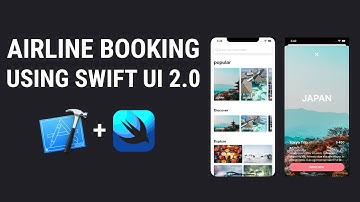 Airline Booking App - Creating complex UI - SwiftUI 2.0