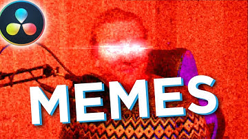 Editing Memes for FREE / Deep Fried, Glowing Eyes, Tracked Text