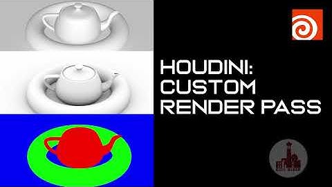 HOUDINI: CUSTOM RENDER PASS | 3D, VFX, Animation , Dynamics and Simulation  Lessons