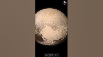 Pluto Me Heart Shape Galcier😱 #viral #space #science #shorts