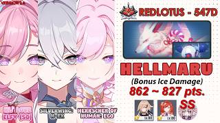 HI-3rd:Ex-Abyss | Red Lotus (547D) V9.0 | Hellmaru (Ice) | HLE (S0), SW, HoHe