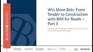 Win More Bids from Tender to Construction with BIM for Roads   Part 3