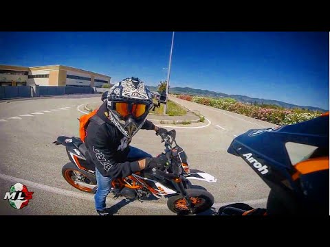 MLS at BCR Crew Meeting + Crash - Supermoto Summer 2016 #2 - Motard Lovers