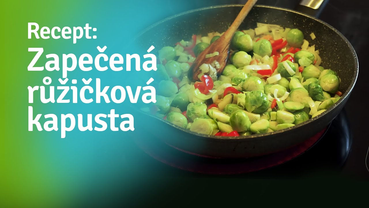 Zapečená růžičková kapusta