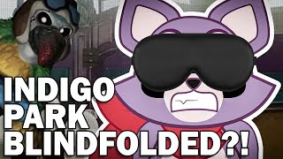 Can I Beat Indigo Park BLINDFOLDED?! (With the help of @Th3Badd3st )