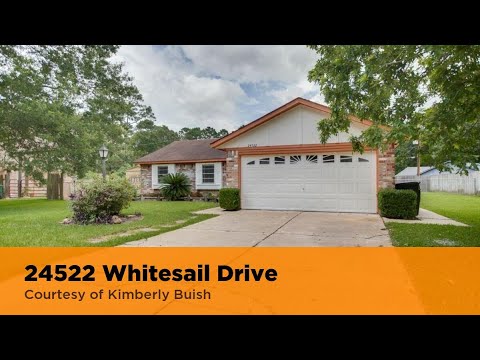 24522 Whitesail Drive, Huffman, TX home video tour