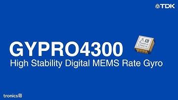 GYPRO4300 High Stability ± 300 °/s digital MEMS Gyro