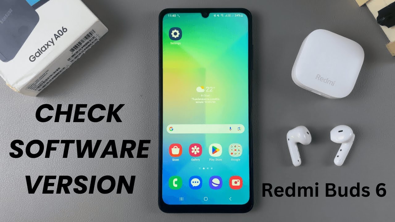 How To Check Software Version Of Redmi Buds 6