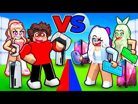 PS5 Vs PC In Roblox Rivals...