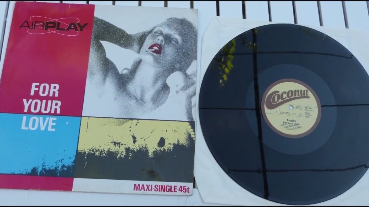 AIRPLAY FOR YOUR LOVE MAXI-SINGLE 45t 【公式通販】