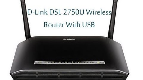 D-Link DSL 2750U ADSL2+ WiFi N300 Wireless Router Unboxing Features And Review