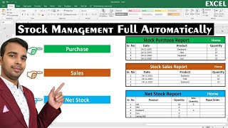Stock Management Fully Automatically in Excel me stock menten kyse karen