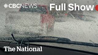CBC News: The National | Spring blizzard traps hundreds of drivers in Alberta