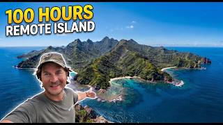 Surviving 100hrs ALONE on an Island