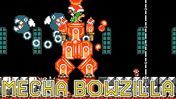 Mecha Bowzilla is Back for Revenge in Super Mario Maker 2