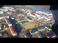 Arrive and landing at Nogliki airport / Посадка в аэропорту Ноглики