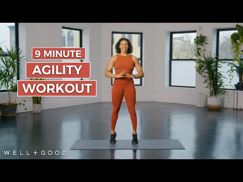 9 Minute Agility Workout  | ReNew Year Movement | Well+Good