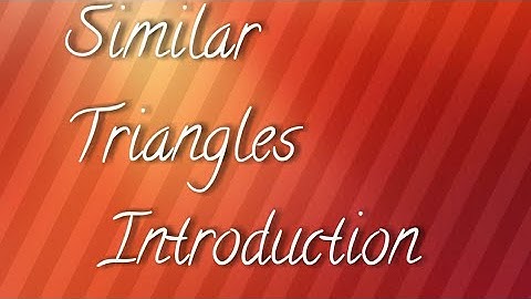 A.P/T.S 10th maths- Similar triangles- Introduction
