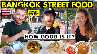 BANGKOK has the BEST STREET FOOD -We found the best spots for UNREAL THAI FOOD with @theroamingcook