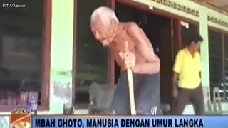 World’s Oldest Man Mbah Goto celebrates what he claims to be his 146th birthday in Indones