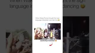 When Waka flocka mistakes your #sign #language for #dancing hahaha 🤣 #memes