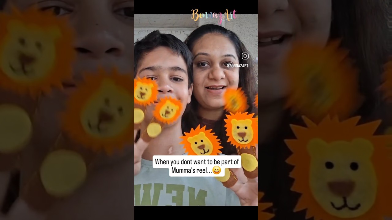 Storytelling is Fun| Lion Finger Puppets 