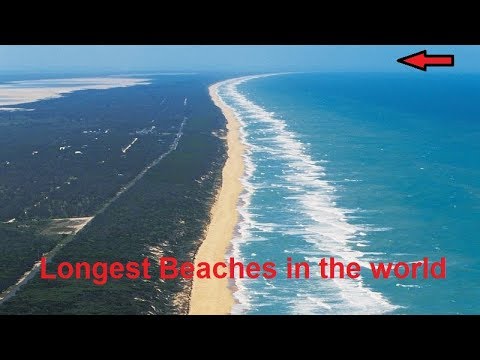 Which beach is the longest beach in the world?