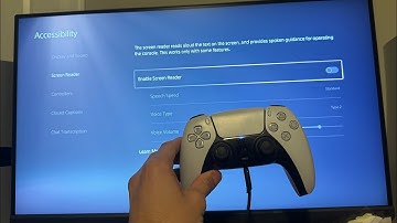 PS5 Pro: How to Turn On/Off Screen Reader Talking Voice Tutorial! (For Beginners)