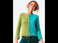 Двухцветный Пуловер Спицами - 2019 / Two-color Pullover Knitting Needles