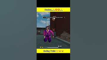 Dangerous Hacker In My Game 🎮😱😱😡🤬 || @funwithsrbyt || #freefire #srbyt #trending #funny #hacker