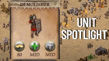 Stronghold Crusader DE | Unit Spotlight | Demolisher