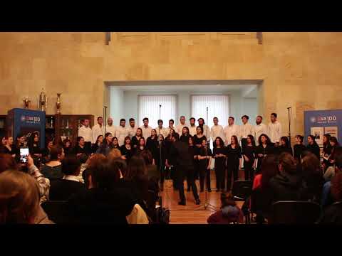 თსუ-ის სტუდენტური კაპელა / TSU Students' Choir- Ride The Chariot