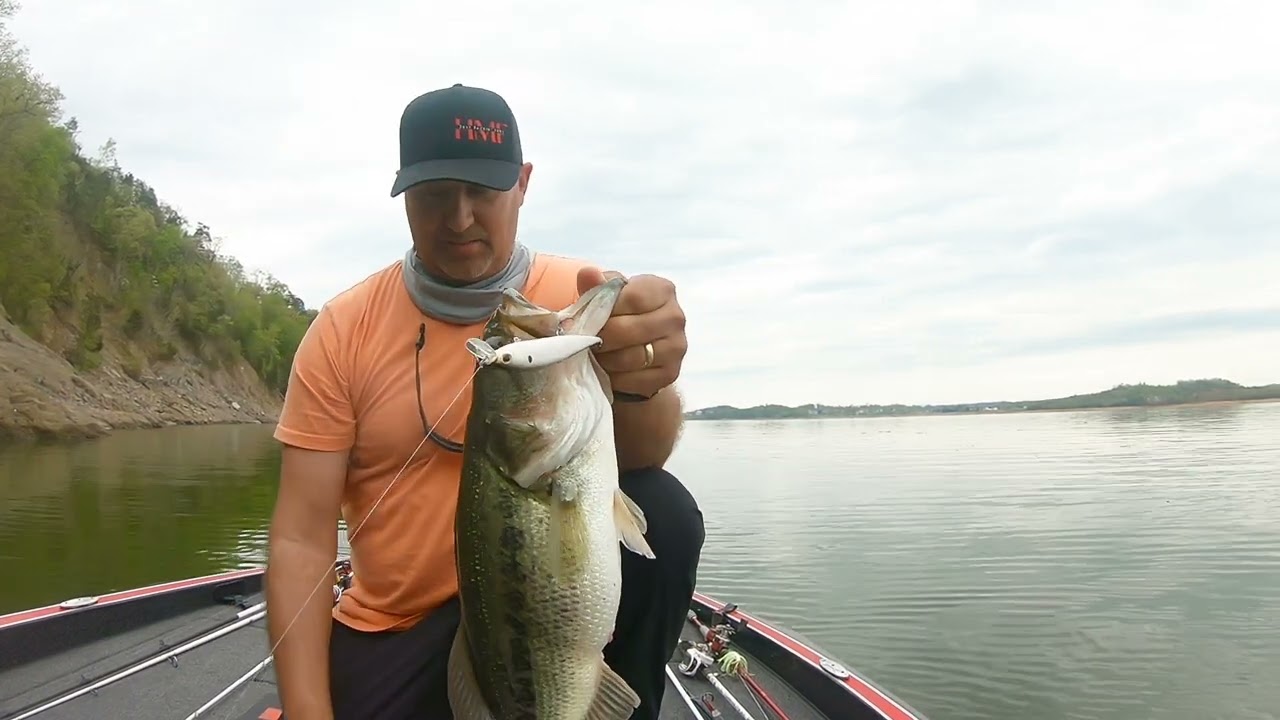 Douglas lake Bass fishing. April 6th