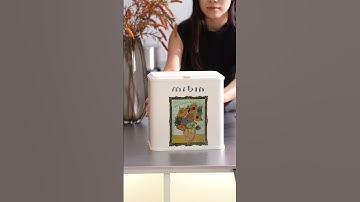 The Waste Bin That Keeps Your Home Neat and Tidy #NeatHome #Tidy #WasteBin