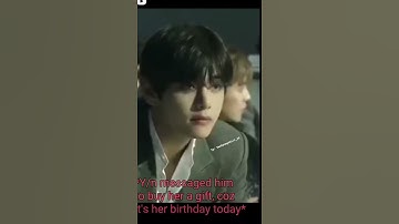 Y/n asking for gift🤭|| Taehyung pov