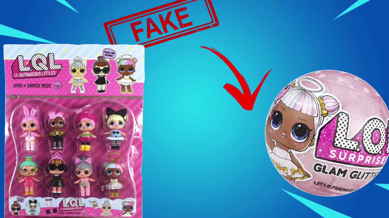 Unboxing a fake Lol doll