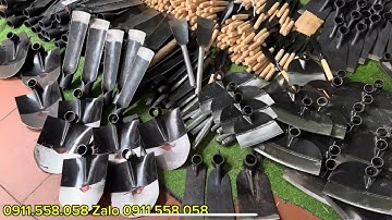 CUỐC XẺNG TÀU THUỔNG ĐI RỪNG ĐÀO MĂNG TRE THÉP NHÍP 