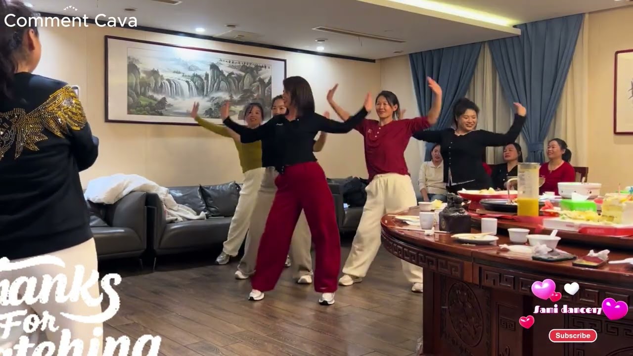 Happy exercise (dancing lady) 