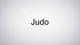 How to Pronounce Judo
