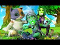 KIT & BABY SHE-HULK ADOPT a PET ZOMBIE.... ( Fortnite Short )